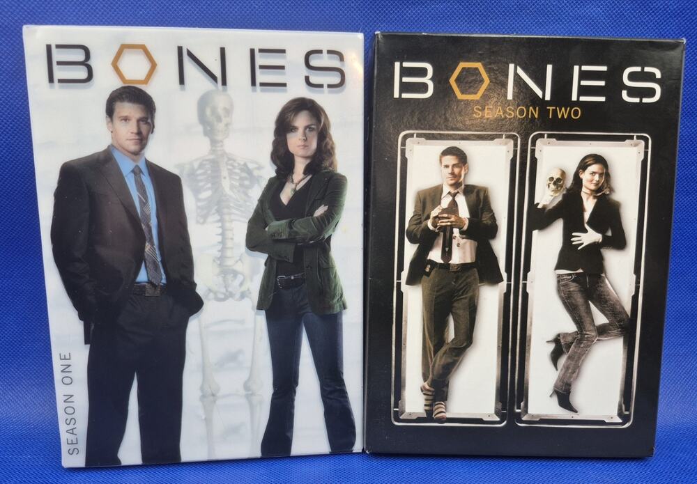 BONES Seasons 1 and 2 DVD Complete Boxed Sets